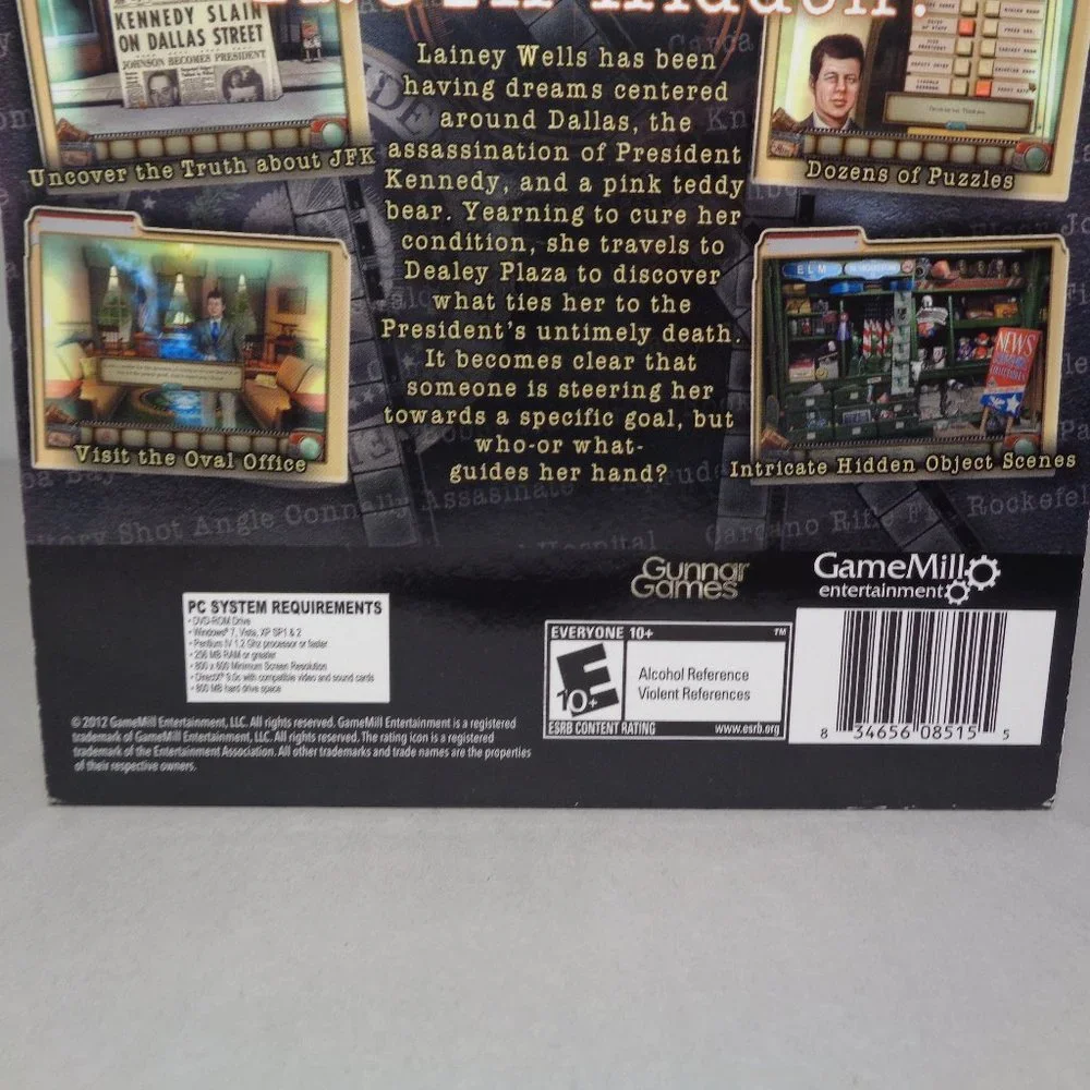 NOVEMBER 1963 New PC DVD-ROM Video Game / Deluxe Edition